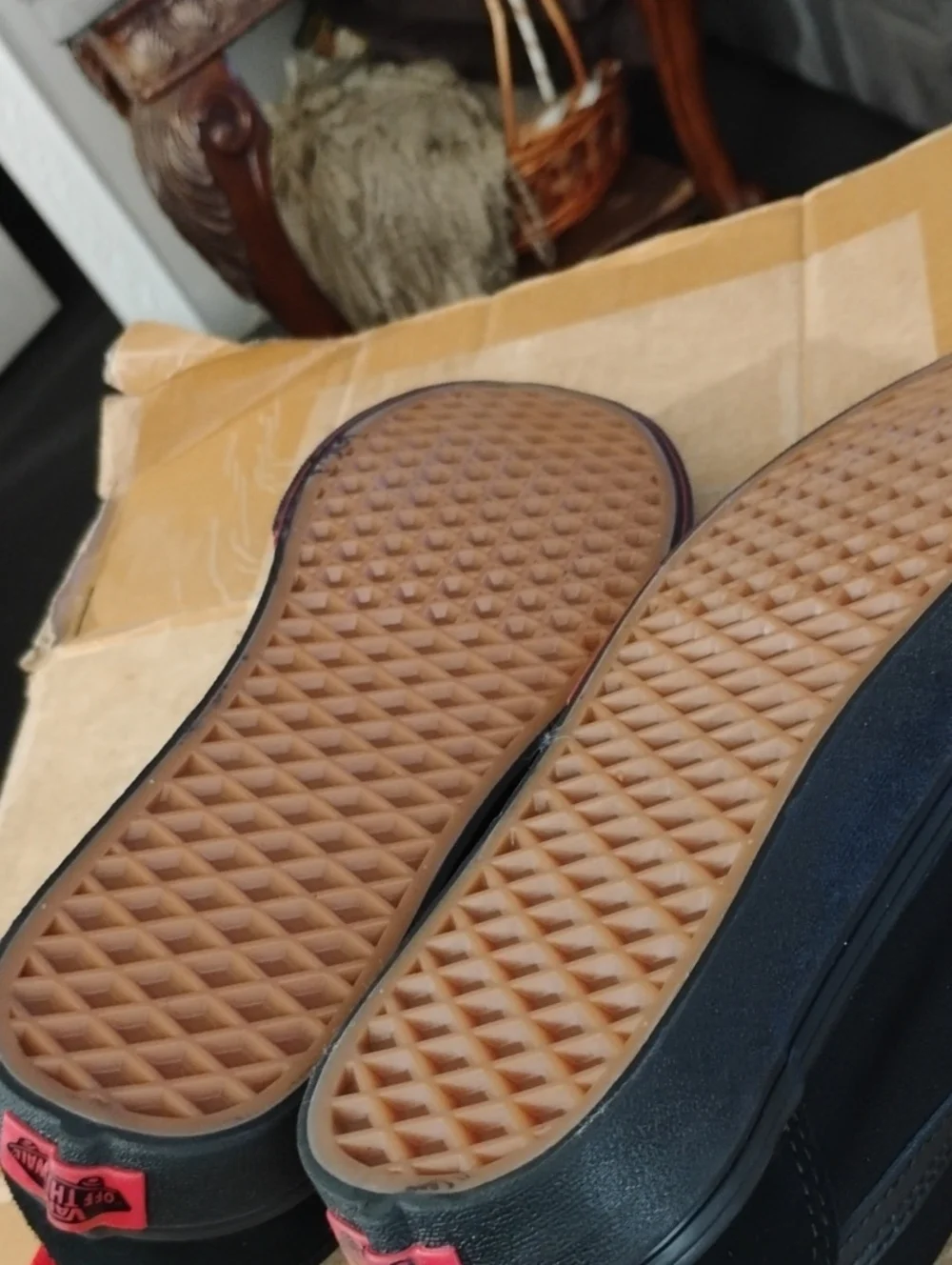 Vans all black